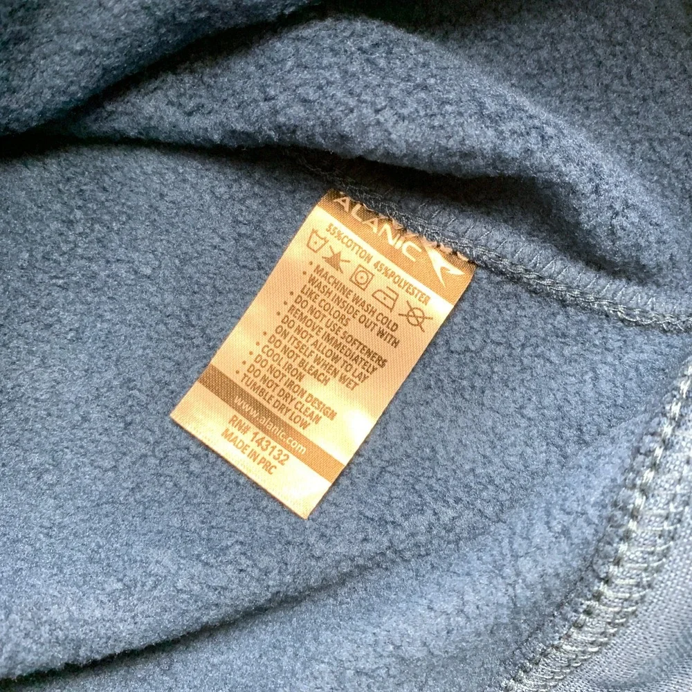 Hot Chocolate 15k/5k Jacket Hooded Full Zip Fleece Lined Mens L Teal Running Man